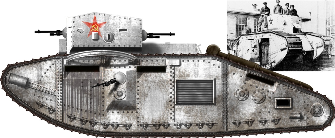 Medium Mark B military land vehicle image 1