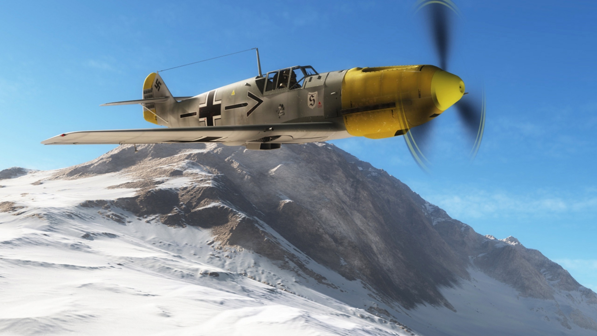 Messerschmitt Bf 109 - Download Military Aircraft Messerschmitt Bf 109 HD Wallpaper