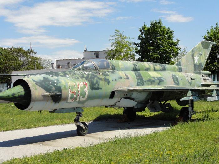 Mikoyan-Gurevich MiG-21 - Aircraft on Display Mikoyan-Gurevich MiG-21M