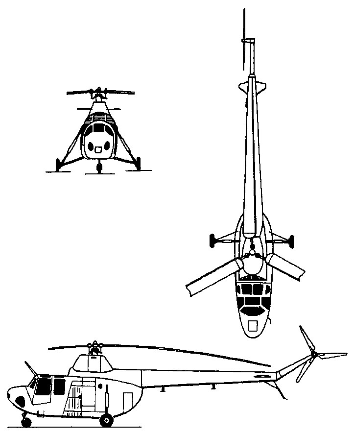 Mil Mi-1 - FDRA - Fuerza A?rea: Helic?ptero ligero: Mil Mi-1 Hare