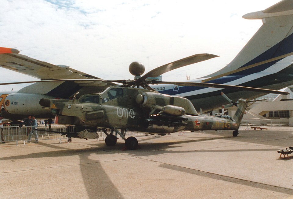 Mil Mi-28 - AF Mil Mi-28 Paris Juni1997