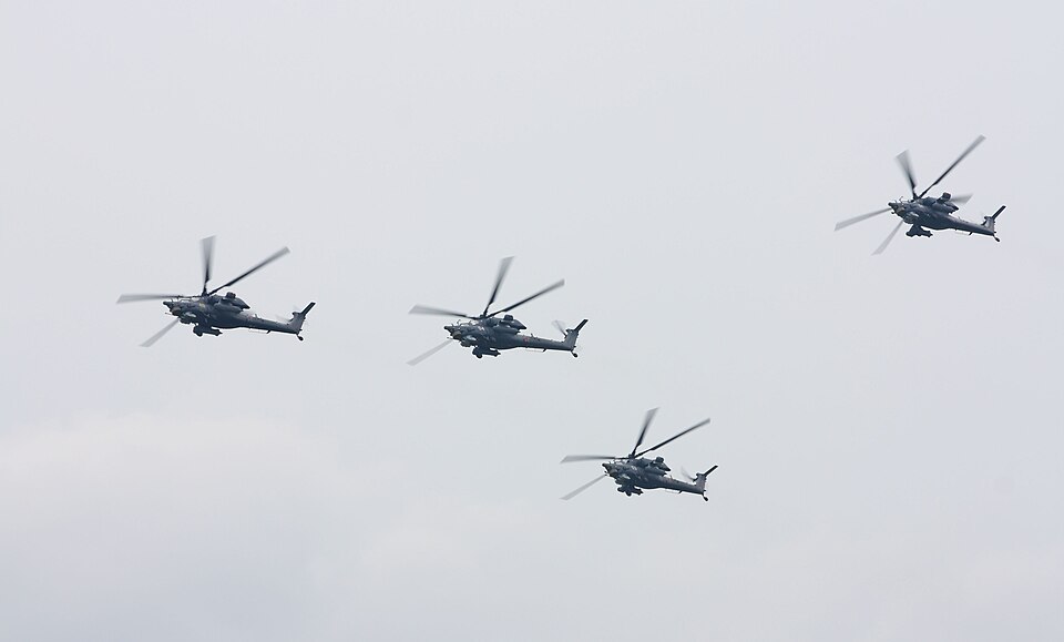 Mil Mi-28 - Mil Mi-28 at the MAKS-2013 (01)