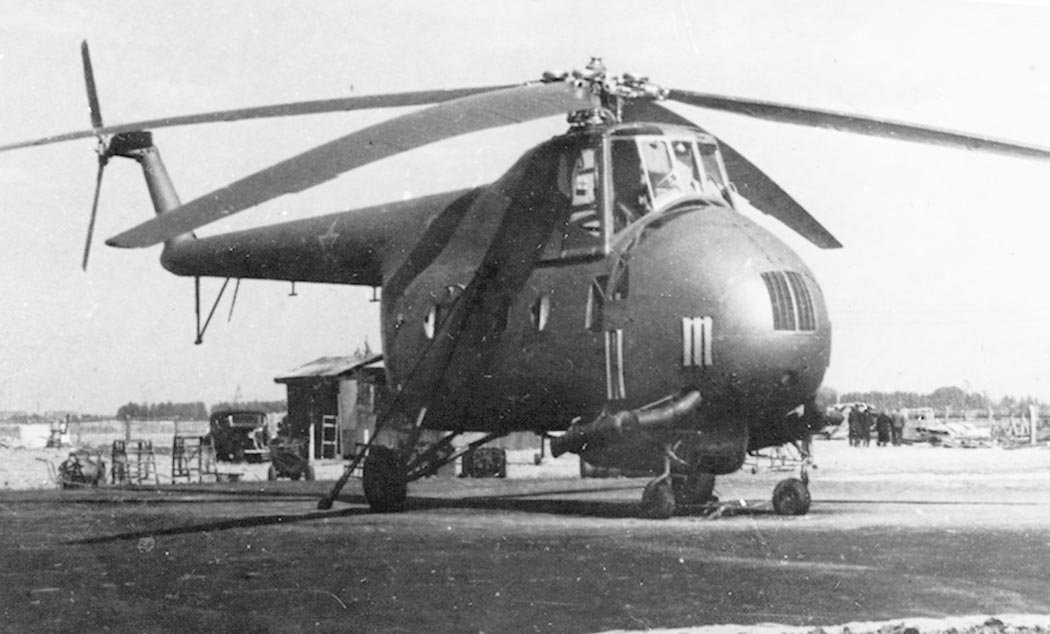 Mil Mi-4 Soviet transport helicopter in service