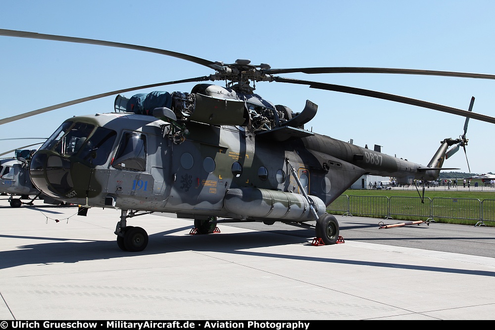 Mil Mi-8 transport helicopter at ILA 2014