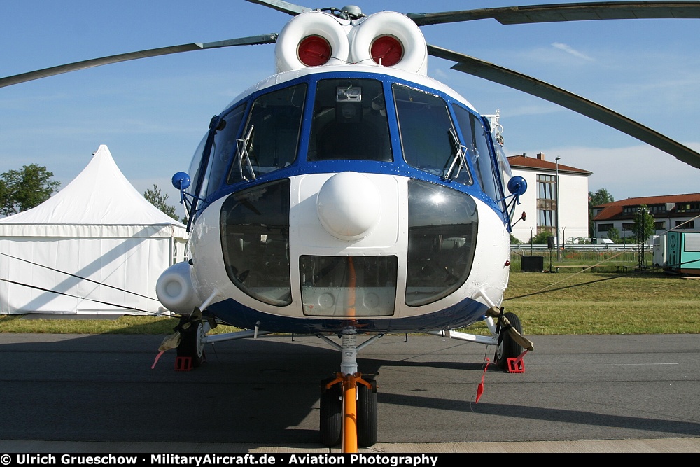 Mil Mi-8 helicopter rotor and fuselage view