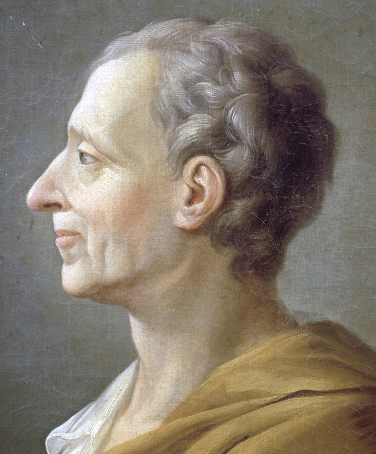 Portrait of Montesquieu after Jacques-Antoine Dassier