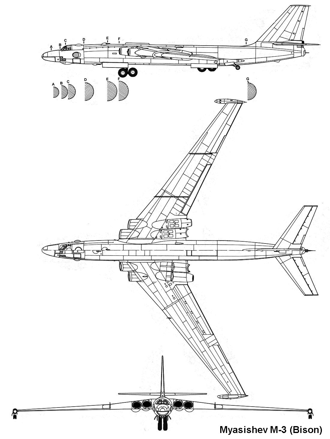 Myasishchev M-4 - Myasishchev M-4 Bison Myasishchev M-4 (OTAN : Bison)