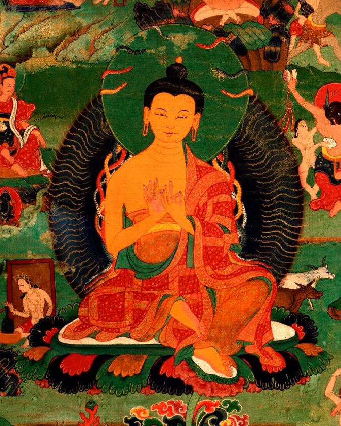 Nagarjuna with the eighty-four mahasiddhas