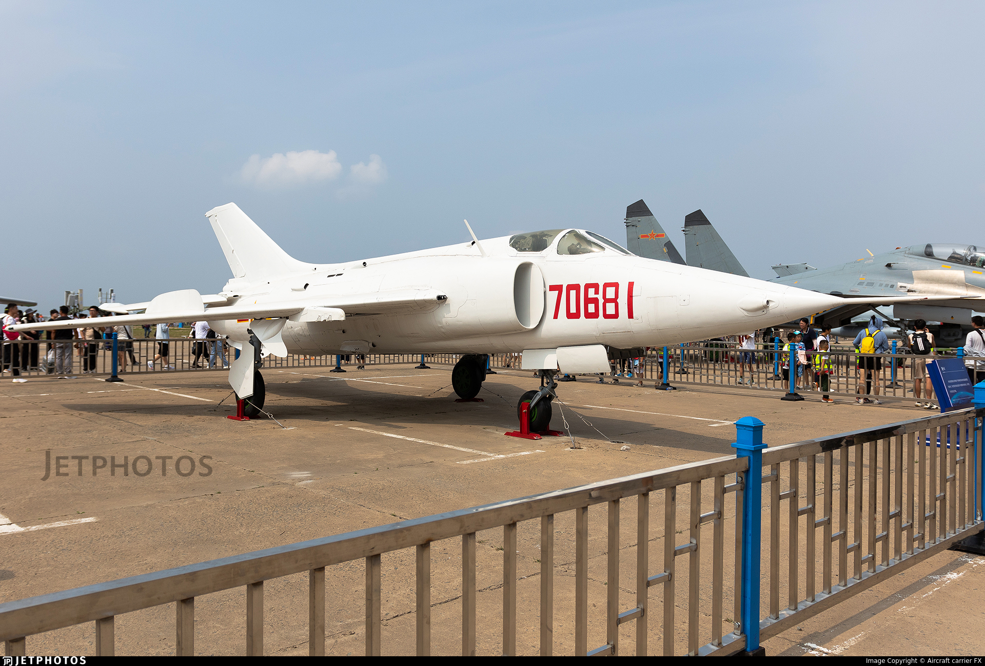 Nanchang Q-5 - 70681 Nanchang Q-5 Fantan China - Air Force Aircraft carrier FX