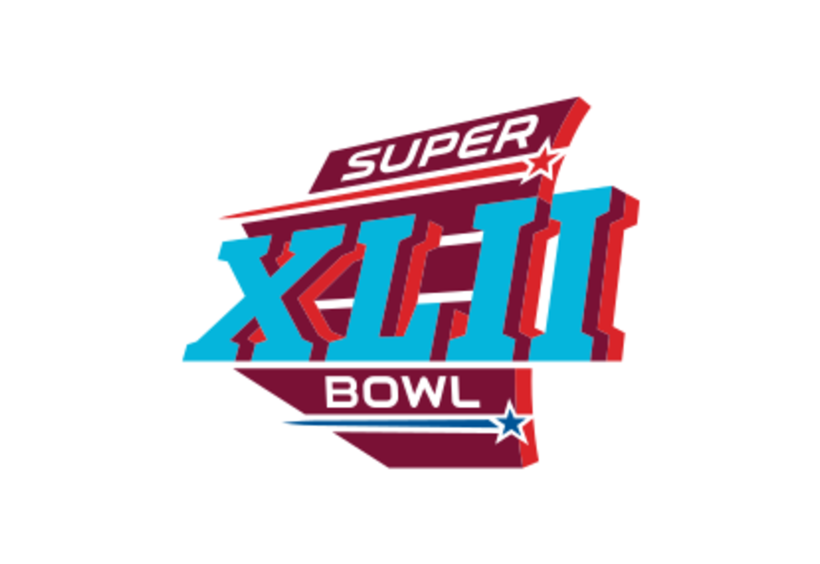 NFL Season 2007 Super Bowl XLII logo