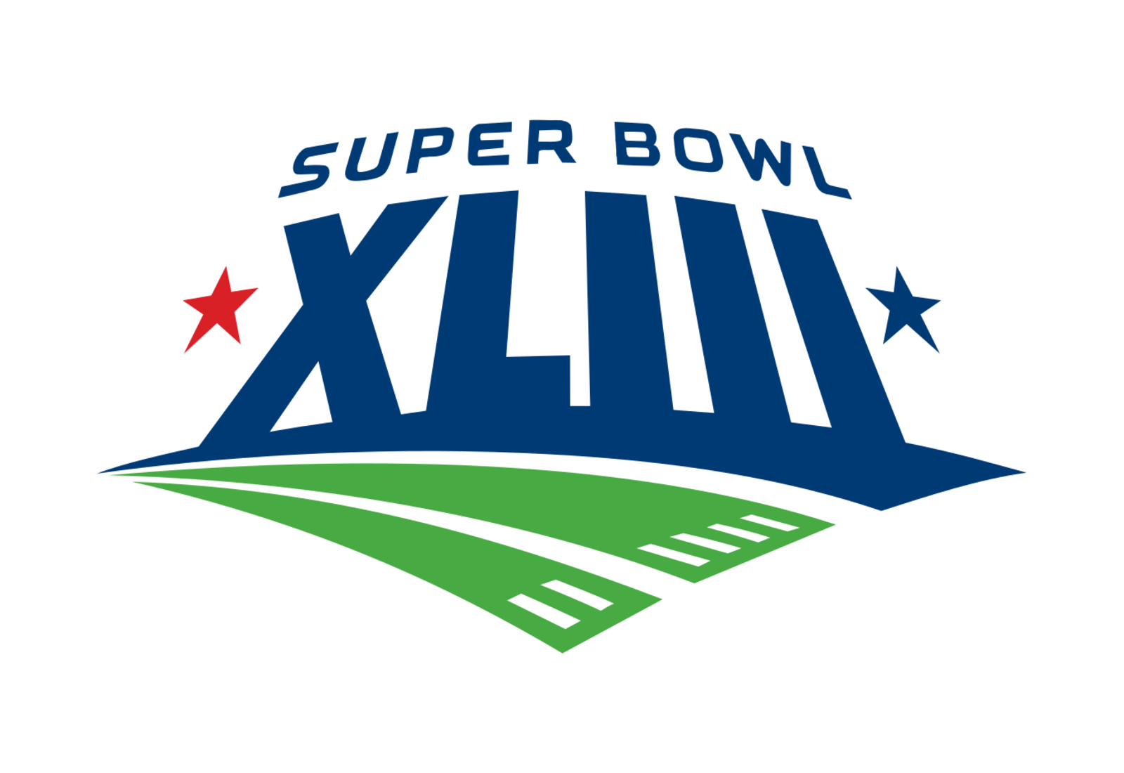 NFL Season 2008 Super Bowl XLIII logo
