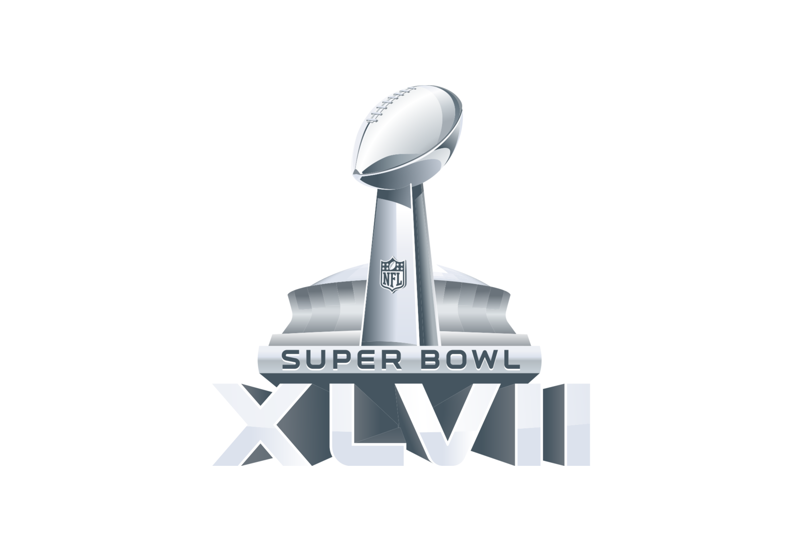 NFL Season 2012 Super Bowl XLVII logo