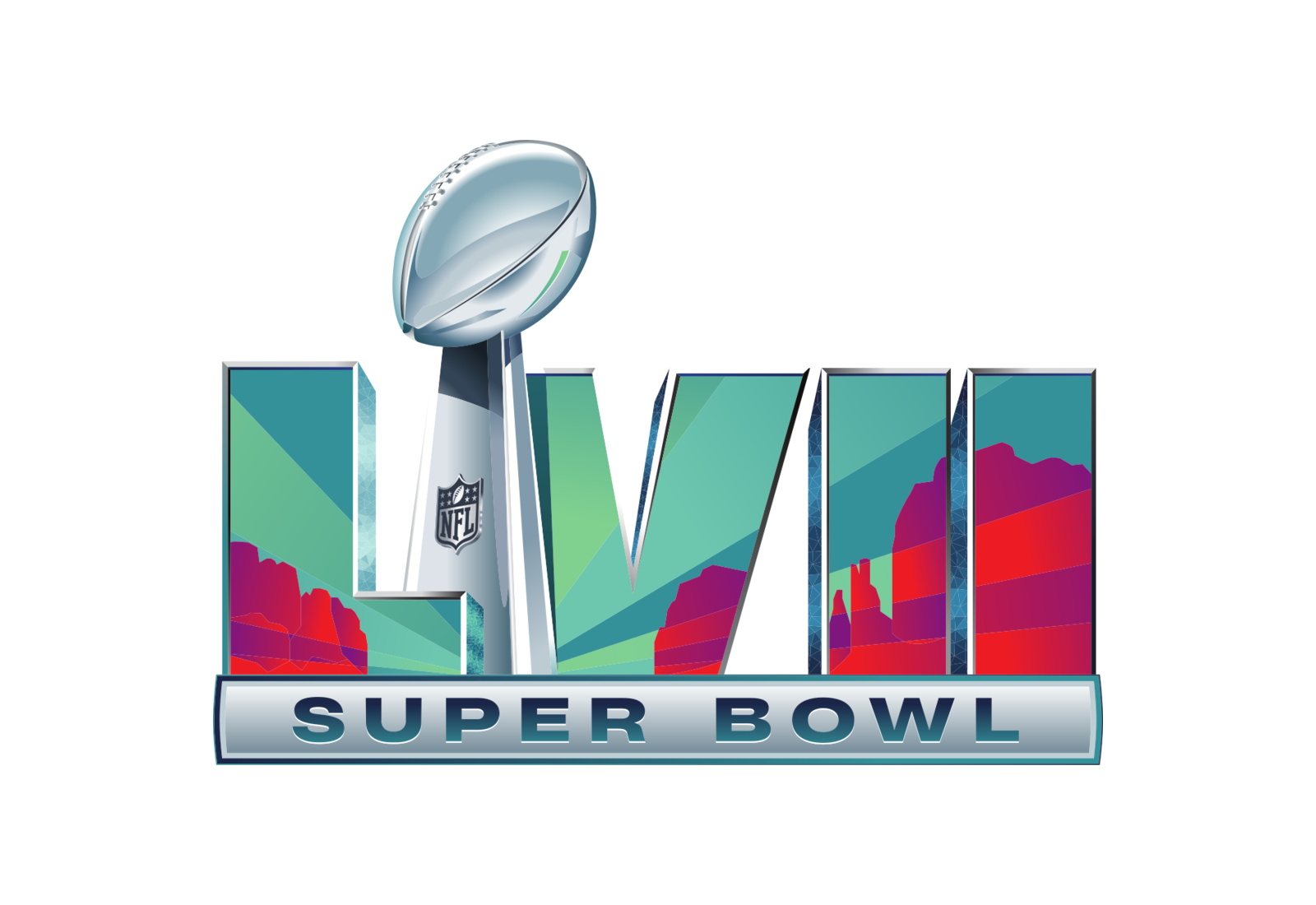 NFL Season 2022 Super Bowl LVII logo