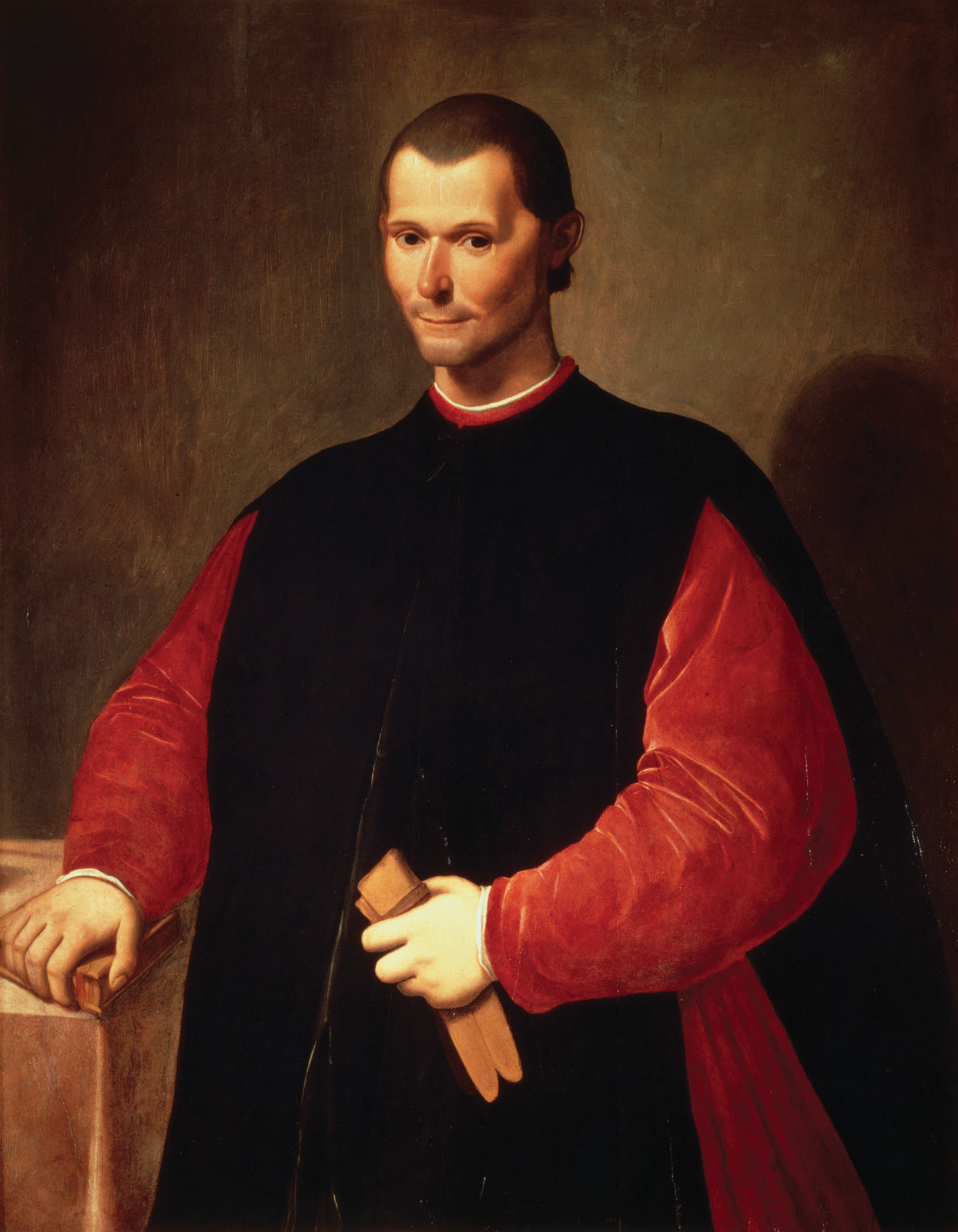 Niccolo Machiavelli by Santi di Tito