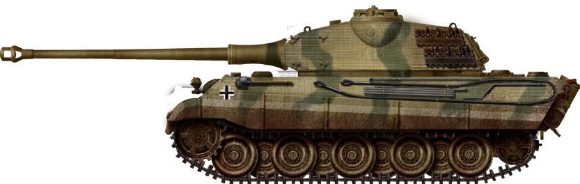 Panzer VI “Tiger II” military land vehicle image 1