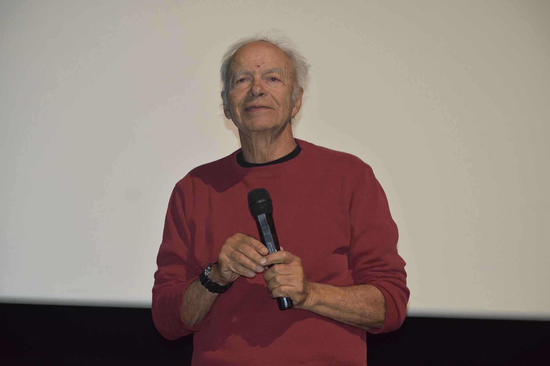 Peter Singer at the Animal Liberation Film Festival launch