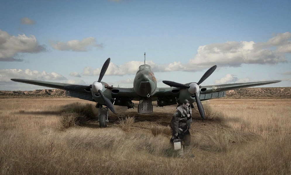 Petlyakov Pe-2 - 2-SG-Ac-Petlyakov-Pe-2-by-Enrique-Greenwell - Scale Modelling Now