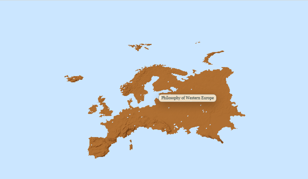 Western Europe Terra Avita map
