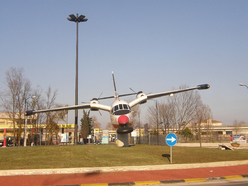 Piaggio P.166 - Piaggio P.166 vu de front Piaggio P.166