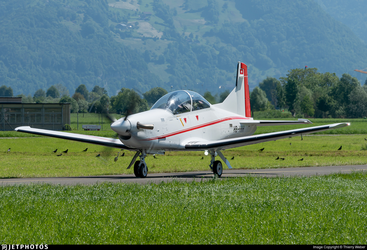Pilatus PC-7 Mk II - HB-HHH Pilatus PC-7 Mk.II Pilatus Aircraft Thierry Weber JetPhotos