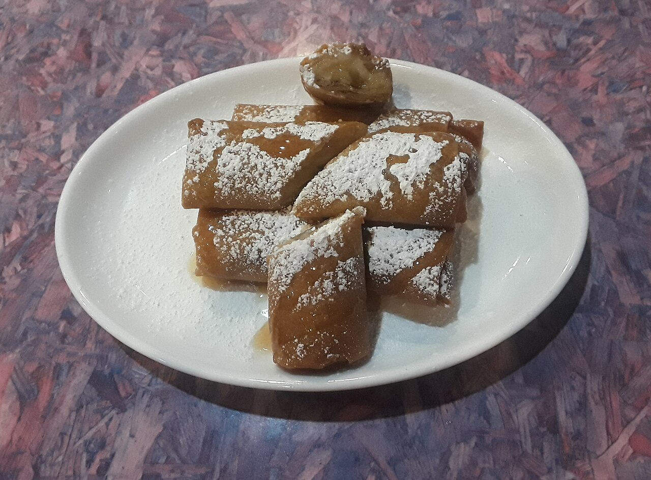 Dessert banana