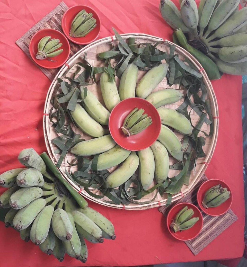 Dessert banana