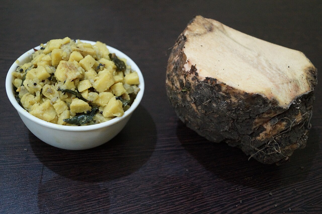 Elephant foot yam