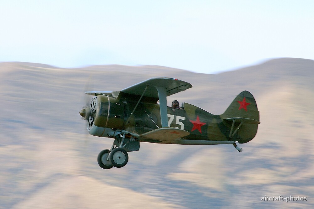 Polikarpov I-153 - "Polikarpov I-153" by aircraft-photos Redbubble