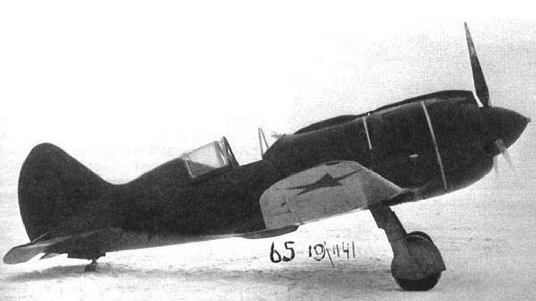 Polikarpov I-185 fighter side view
