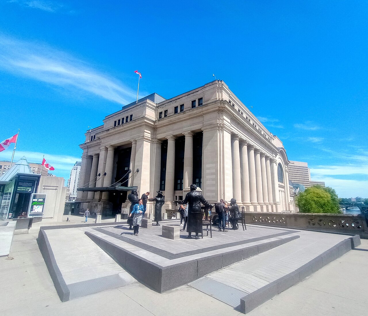 Senate of Canada Building in Ottawa, used as a national civic institution image for Canada.