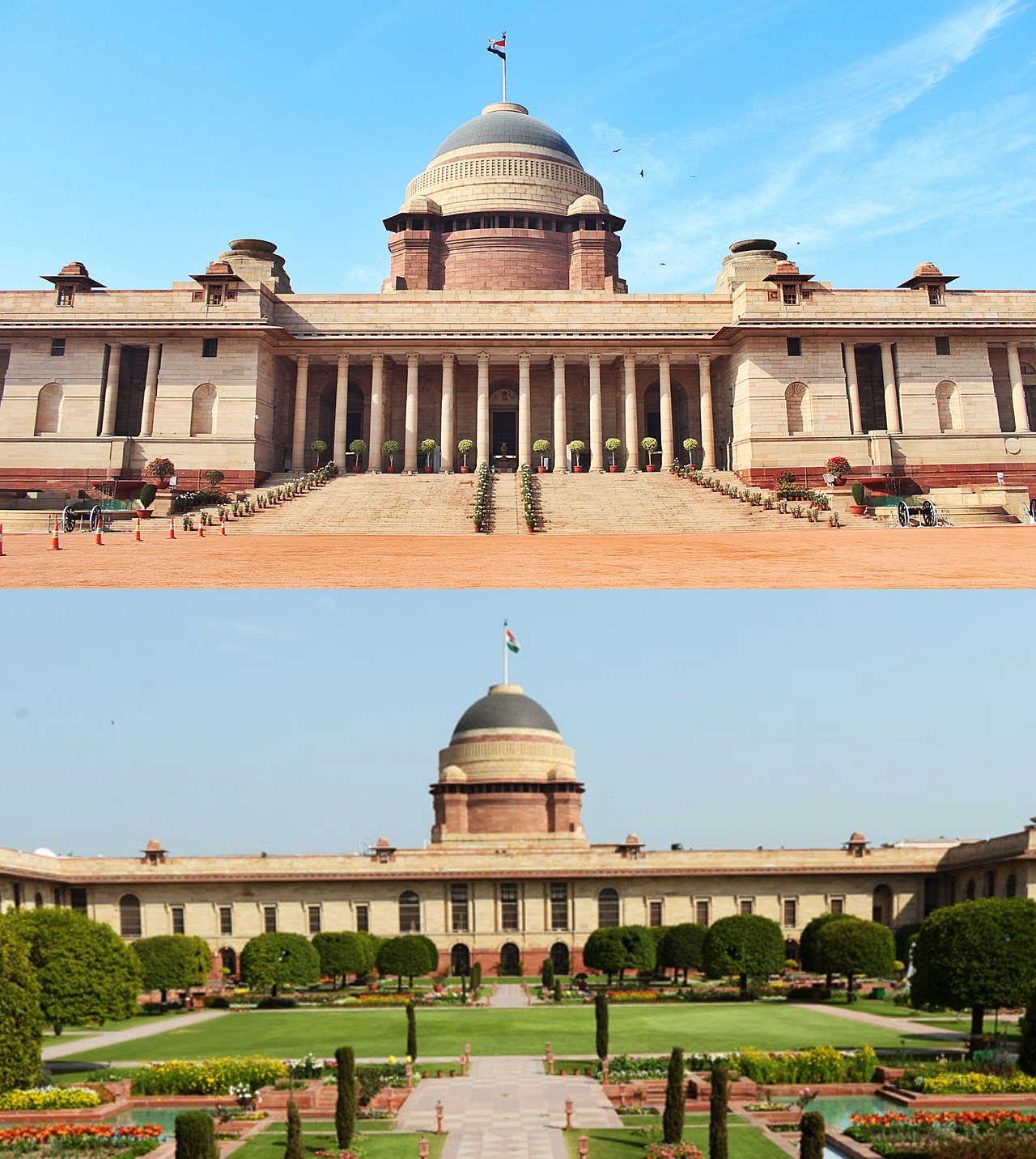 Rashtrapati Bhavan in New Delhi, used as the executive residence and national leadership image for India.