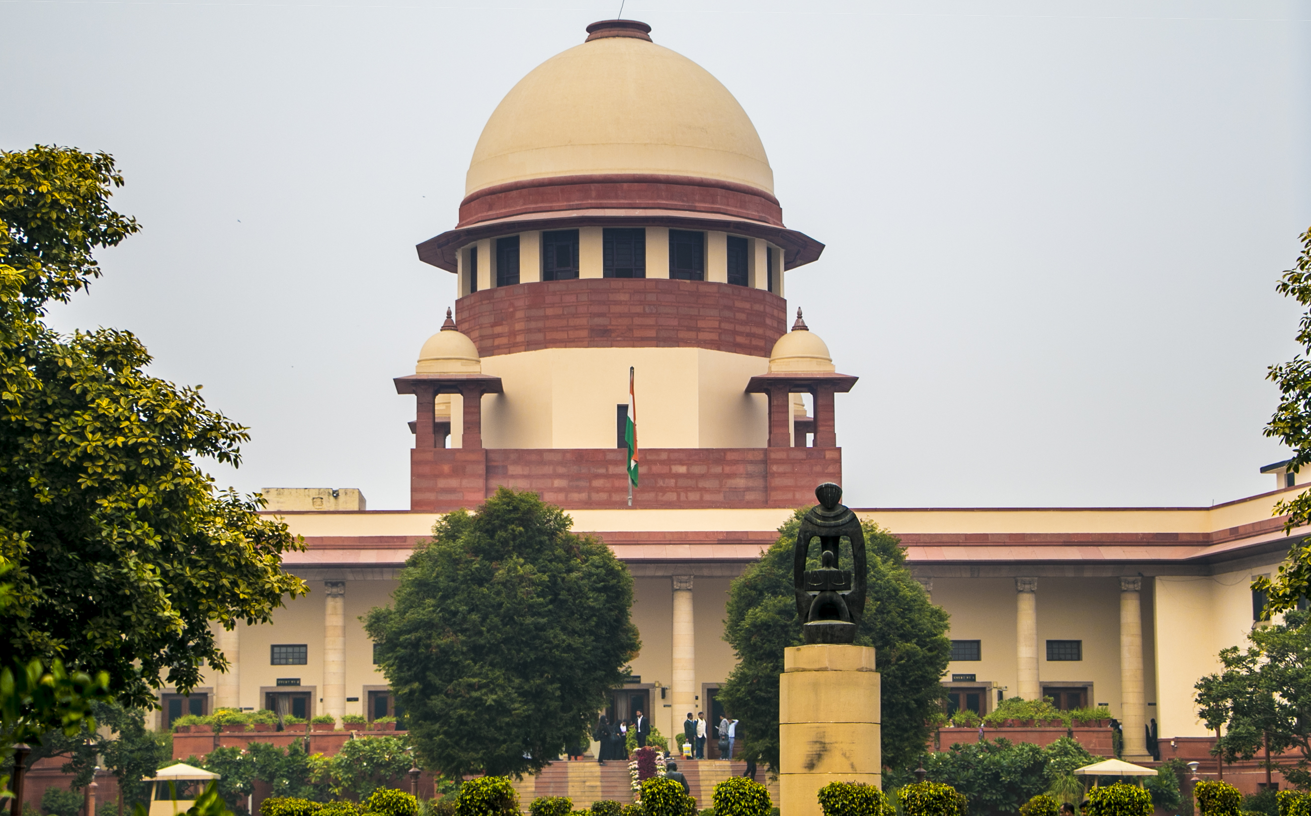 Supreme Court of India building, used as a national civic and legal institution image for India.