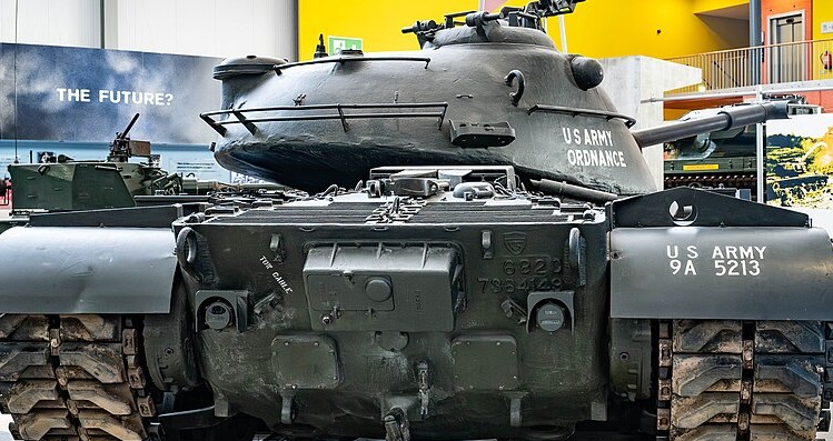 M48 Patton (54433282447 detail for the American Locomotive Company manufacturer gallery.