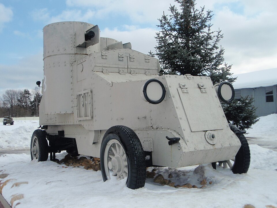 Austin-Putilov armoured car in Kubinka.