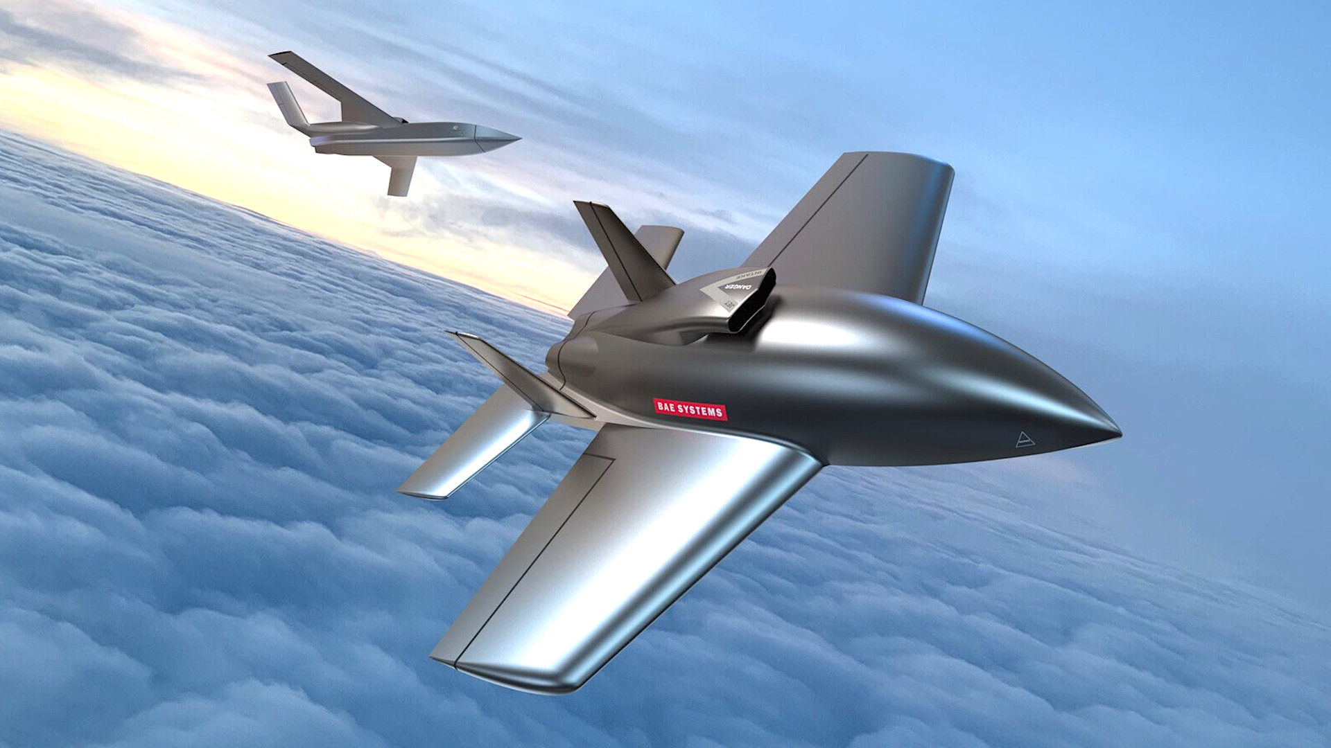 New Unmanned Combat Aircraft Designs Revealed By BAE Systems.