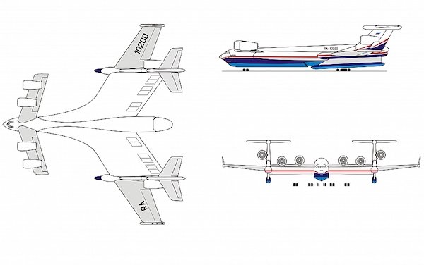 Beriev Aircraft Company is working on amphibious aircraft with over.