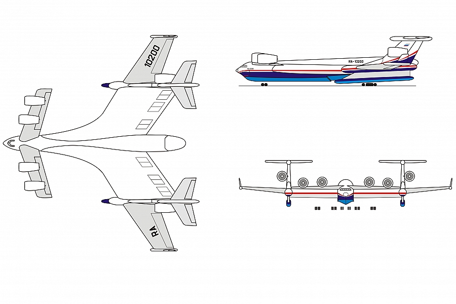 Military and Commercial Technology: Beriev Aircraft Company is working.
