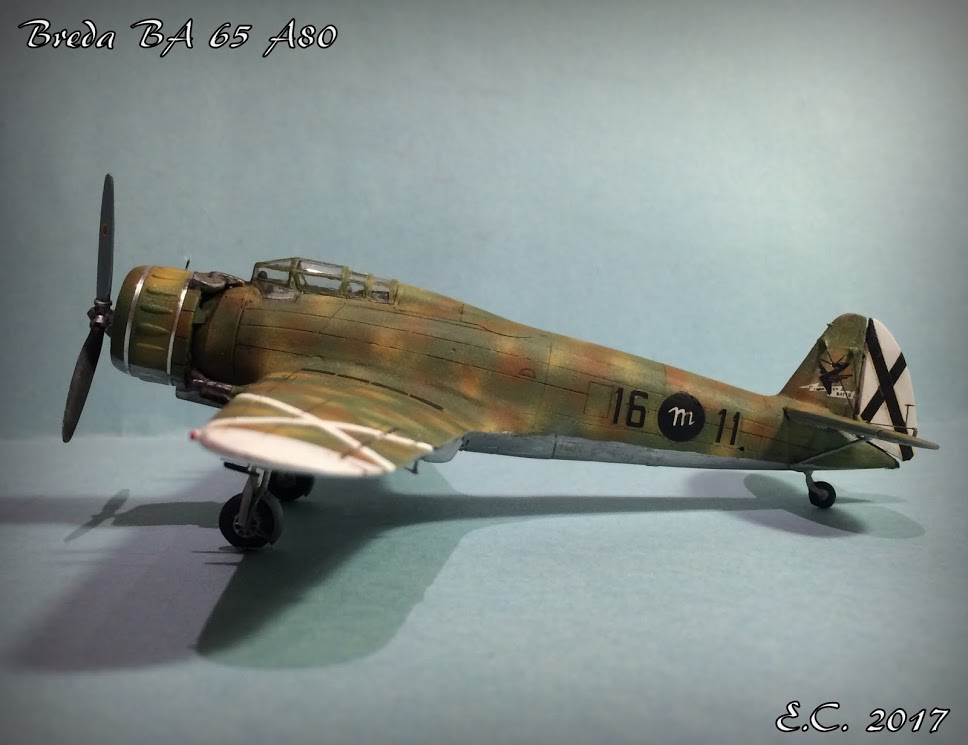 Breda BA.65 - history, photos, specification of the Breda BA.65.