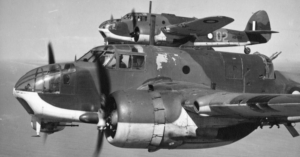 Airplanes in the skies FAF history: Bristol Beaufort.