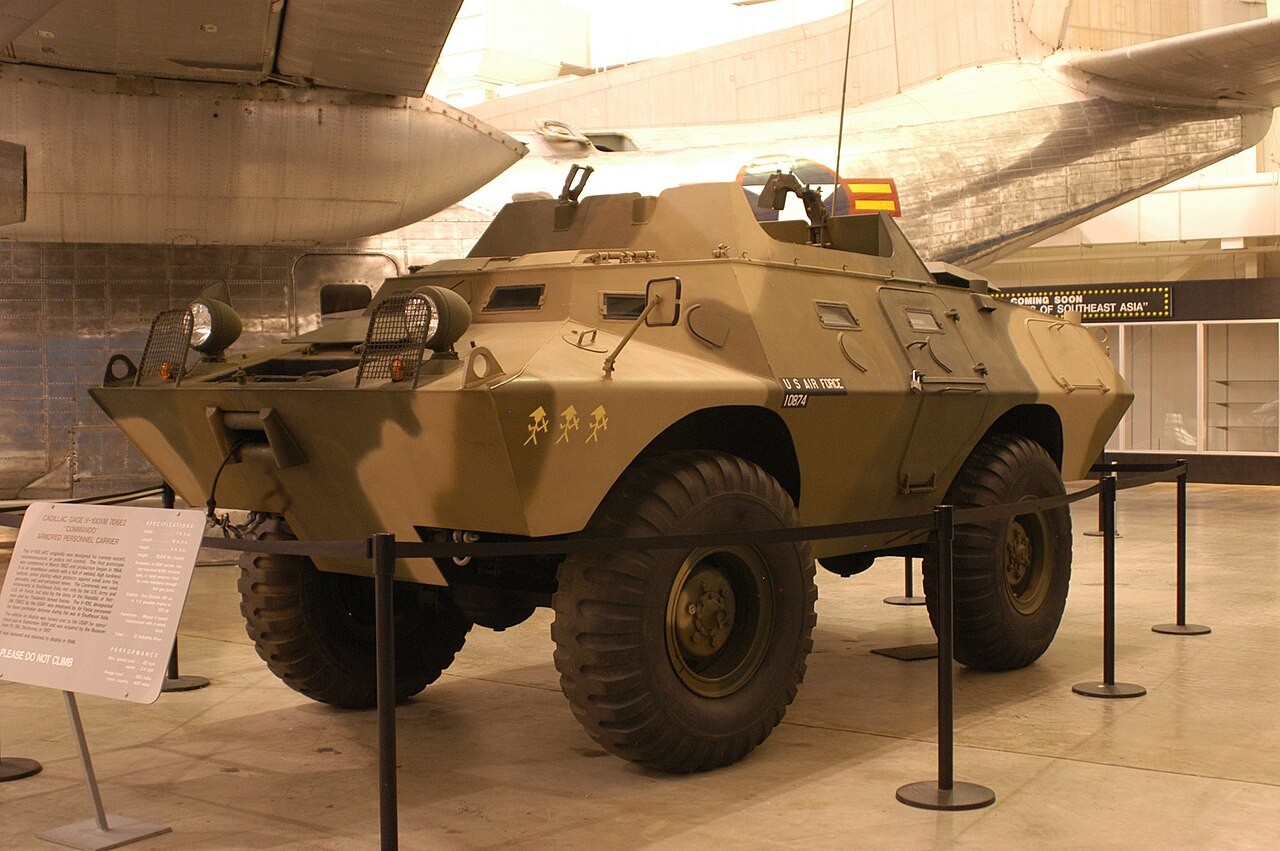 Cadillac Gage XM706E2 security vehicle for the Cadillac manufacturer gallery.