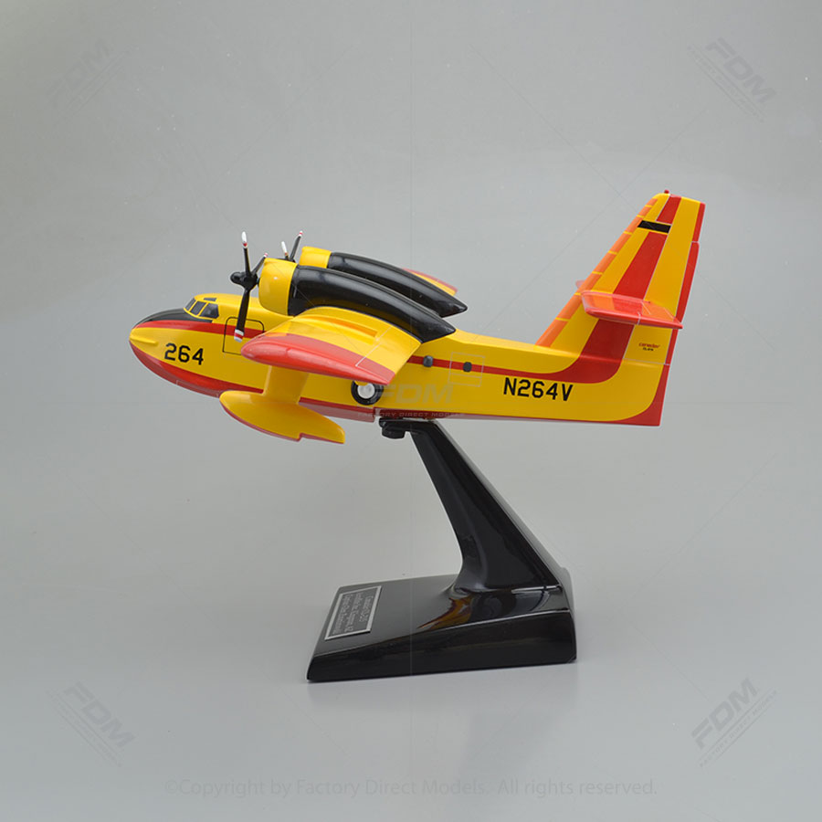 Canadair CL-215 Model Airplane | Factory Direct Models.