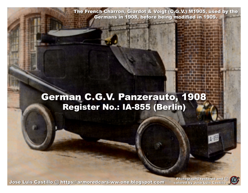 Armored Cars in the WWI: 07.2019.