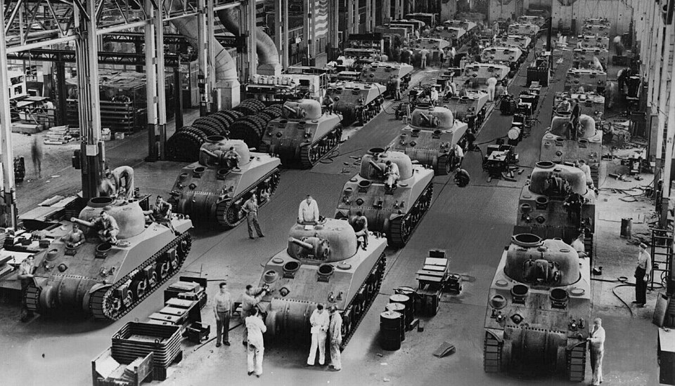 US Army Detroit Tank Plant.