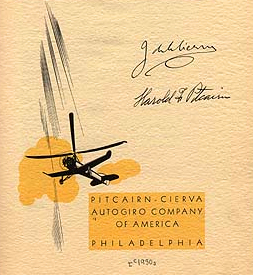 Cierva Autogiro Company company logo.