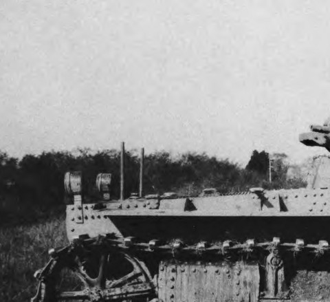 Cunningham T1E1 light tank hull detail for the Cunningham manufacturer gallery.