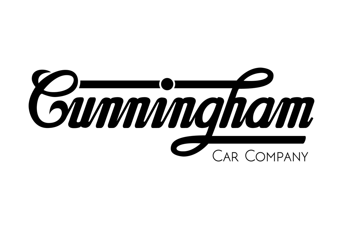 Cunningham Car Company logo.