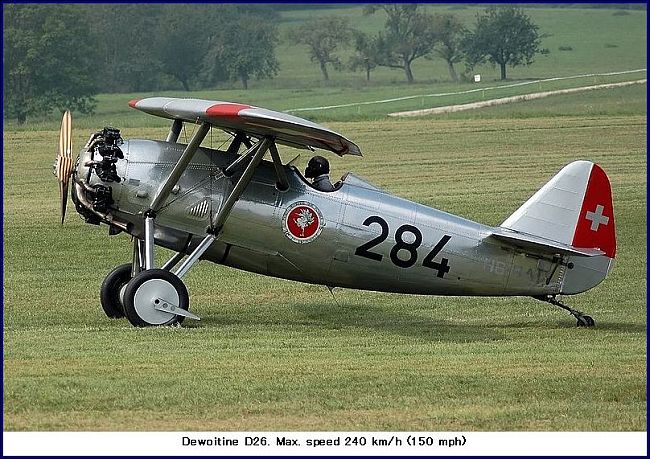 Dewoitine Airplane Photos.