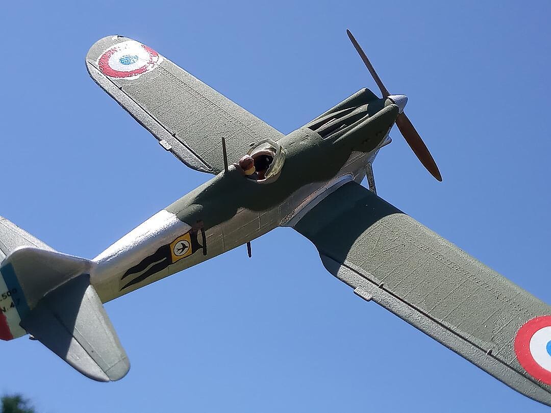 Dewoitine D500 Aircraft (New Tool) -- Plastic Model Airplane Kit -- 1/.
