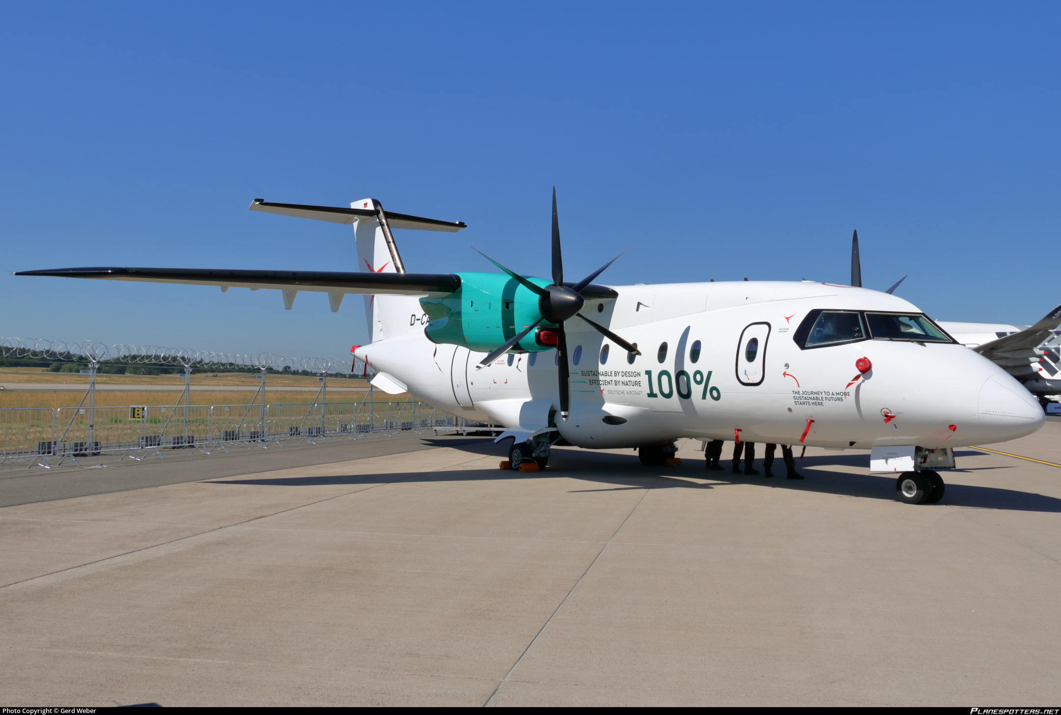 D-CAAN Deutsche Aircraft Dornier Do-328-110 Photo by Gerd Weber | ID.