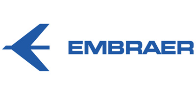Embraer company logo.